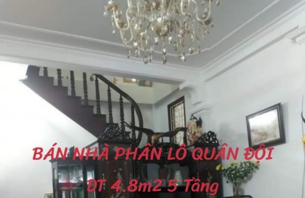 Bán nhà ngõ 183 Hoàng Văn Thái, Thanh Xuân Phân lô Quân Đội DT48m2 5T, Ô tô đỗ; Giá 7.5Tỷ